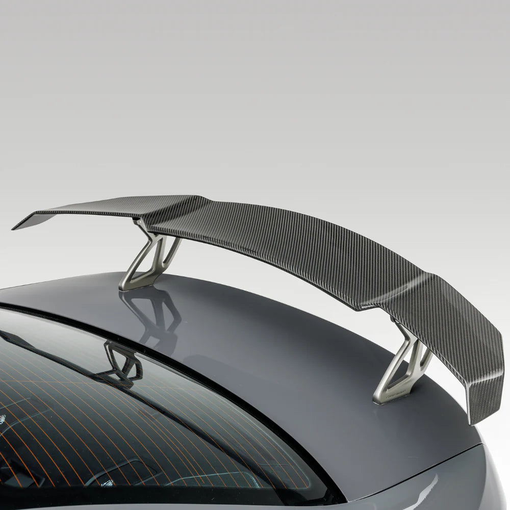 Vorsteiner Carbon Fiber V-Style Wing Blade with Aluminum Uprights  - 2021+ BMW G8X M2/M3/M4