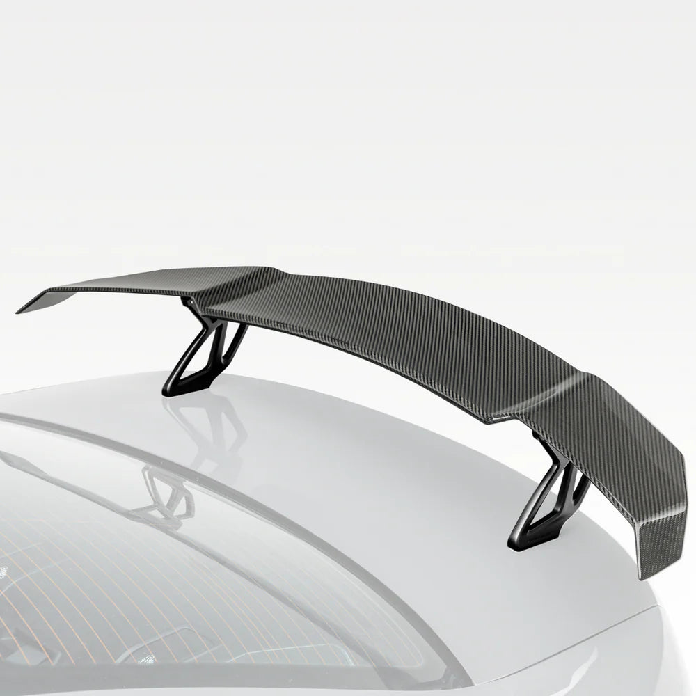 Vorsteiner Carbon Fiber V-Style Wing Blade with Matte Black Uprights  - 2021+ BMW G8X M2/M3/M4
