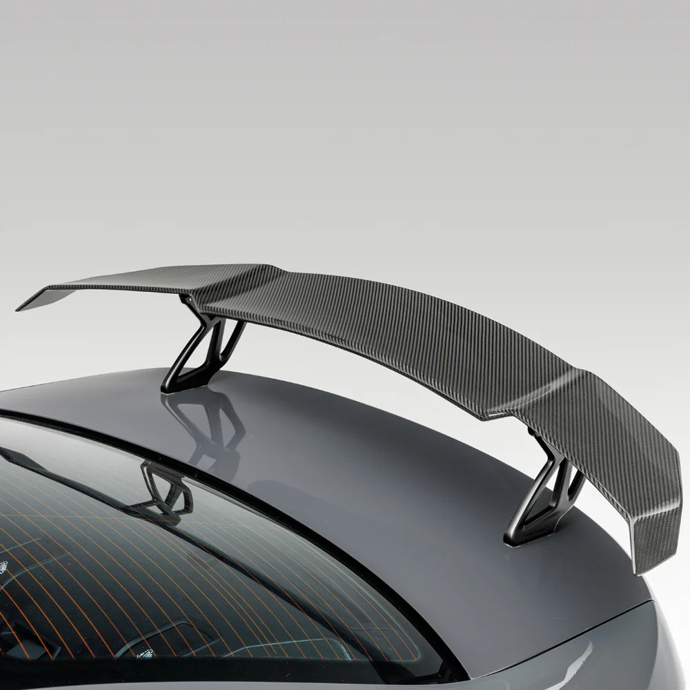 Vorsteiner Carbon Fiber V-Style Wing Blade with Matte Black Uprights  - 2021+ BMW G8X M2/M3/M4