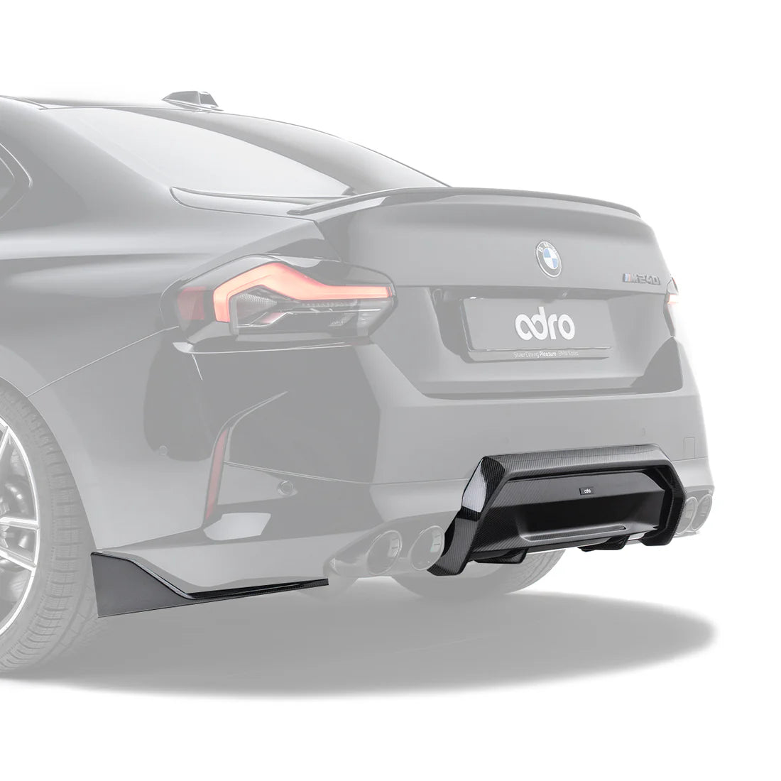 ADRO BMW G42 M240i Carbon Fiber Rear Diffuser