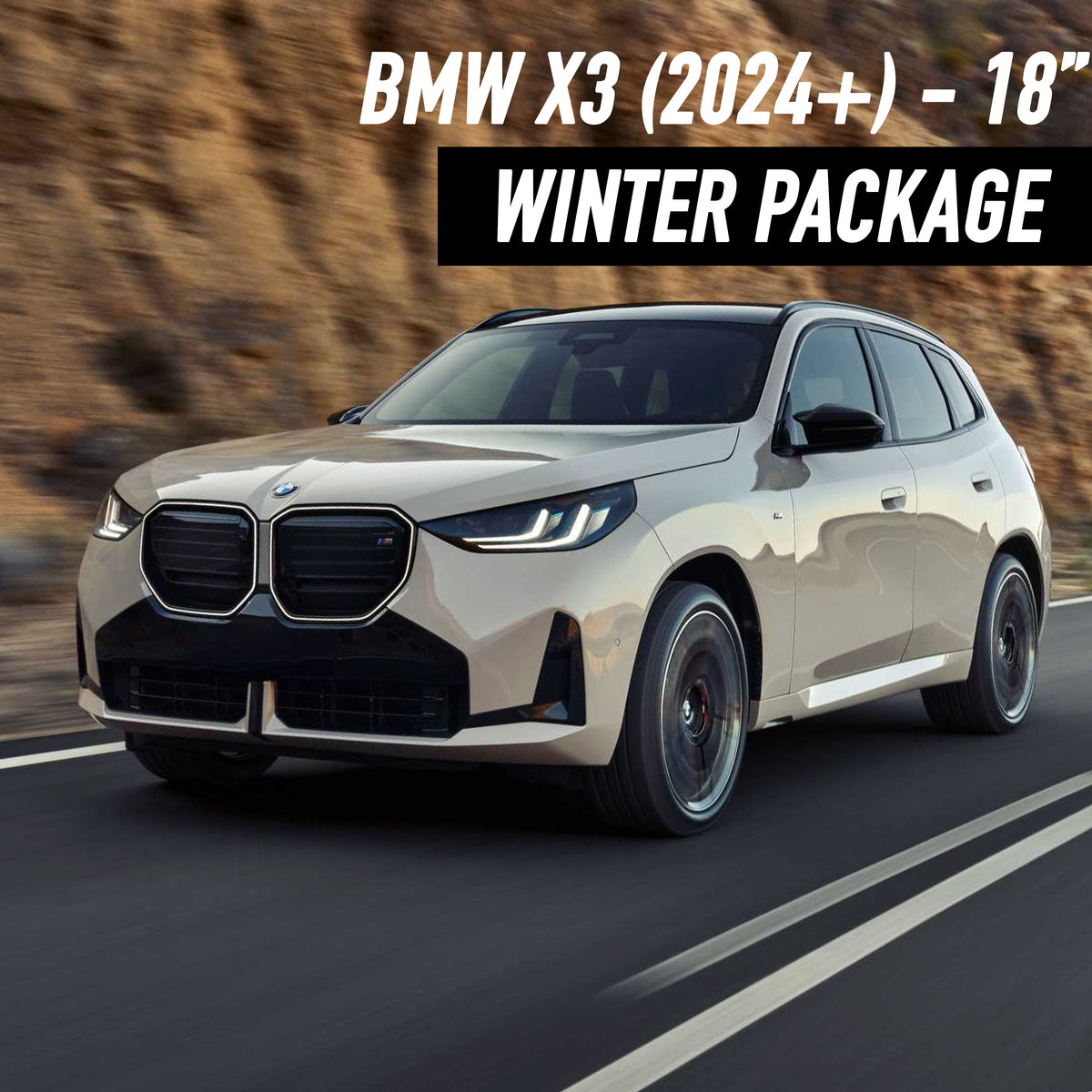 BMW X3 (2024+) 18" Winter Package