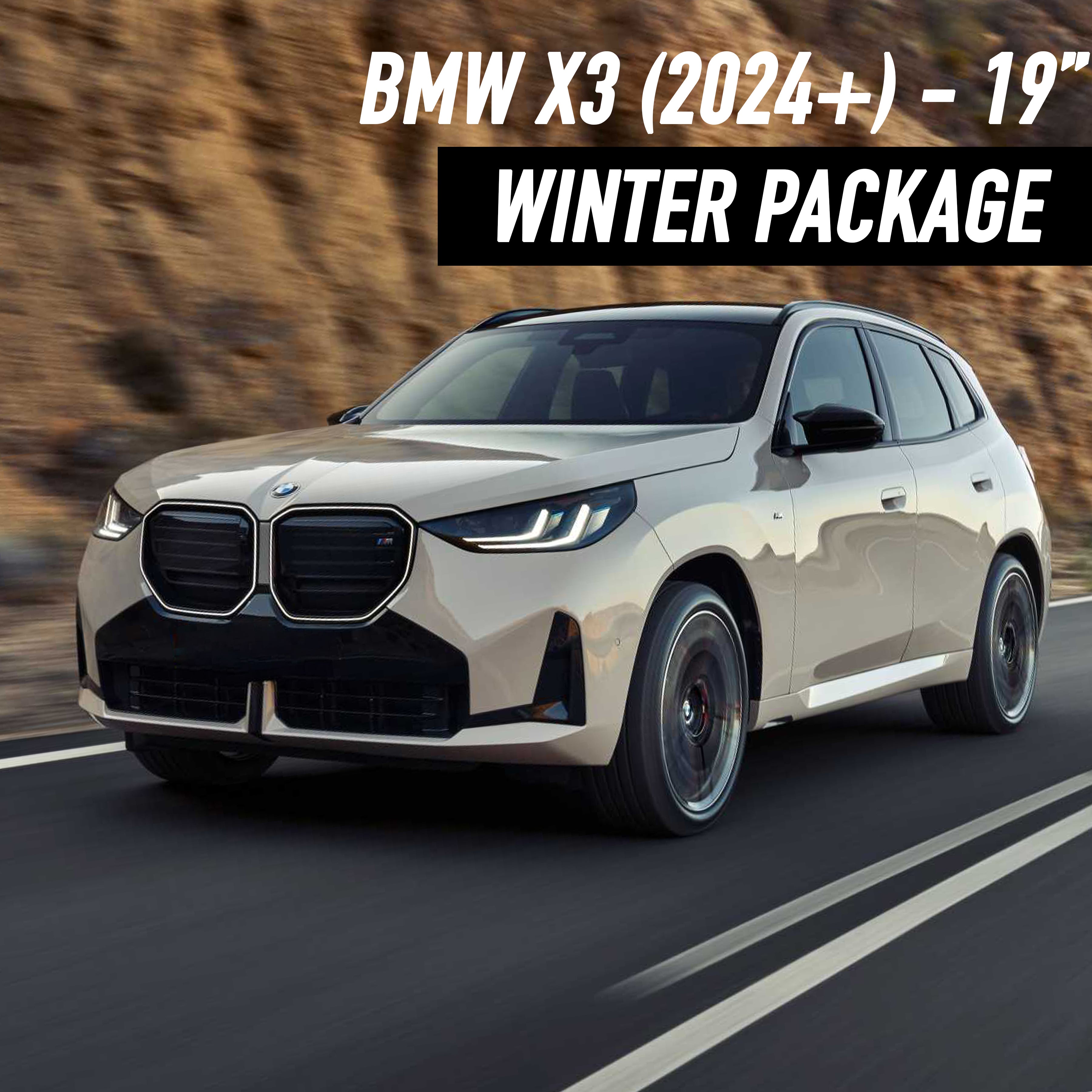 BMW X3 (2024+) 19" Winter Package