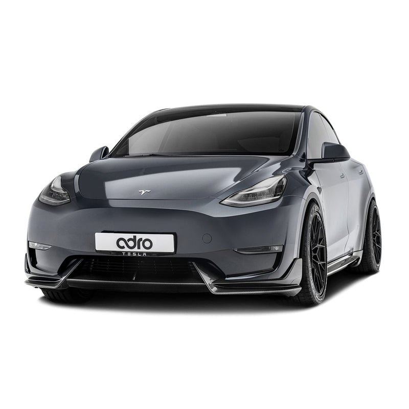 ADRO Tesla Model Y Carbon Fiber Front Lip