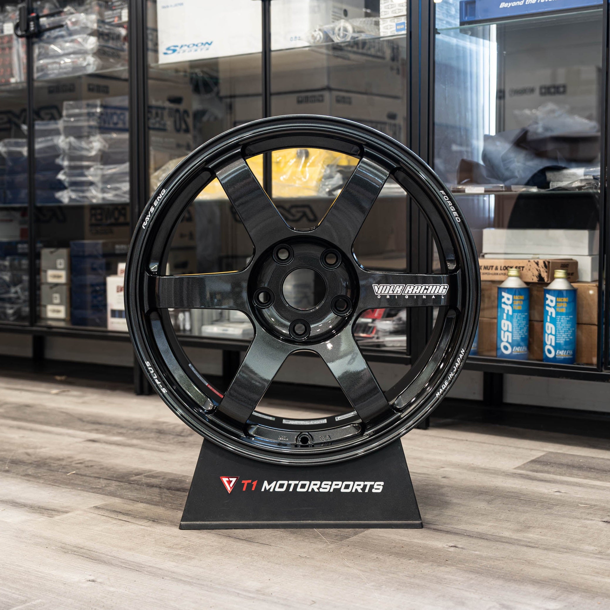 RAYS Volk Racing TE37 SAGA S-plus - 18x9.5 / 5x120 / +45 - Diamond Dark Gunmetal (MM)
