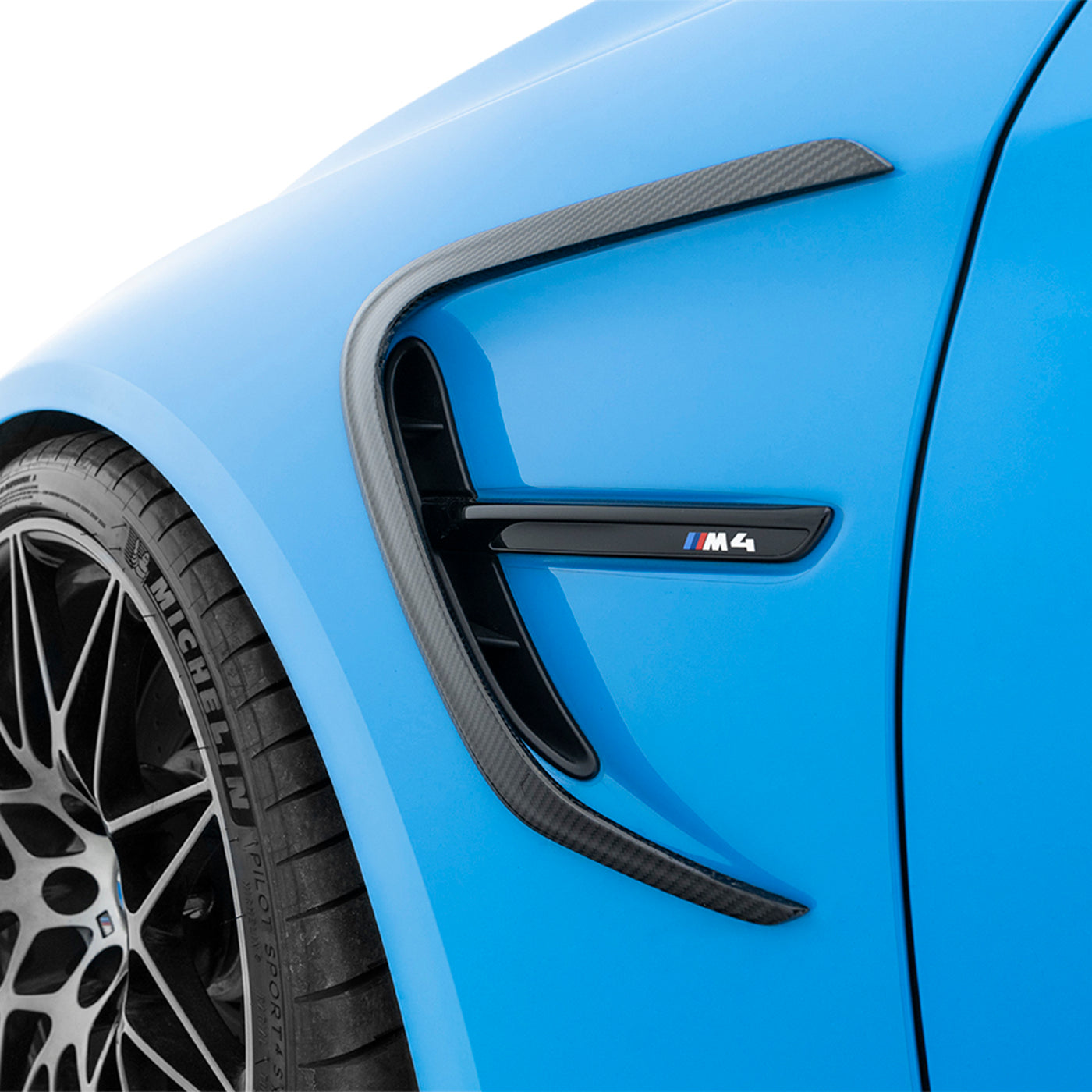 ADRO BMW F82 M4 Carbon Fiber Fender Trim Cover