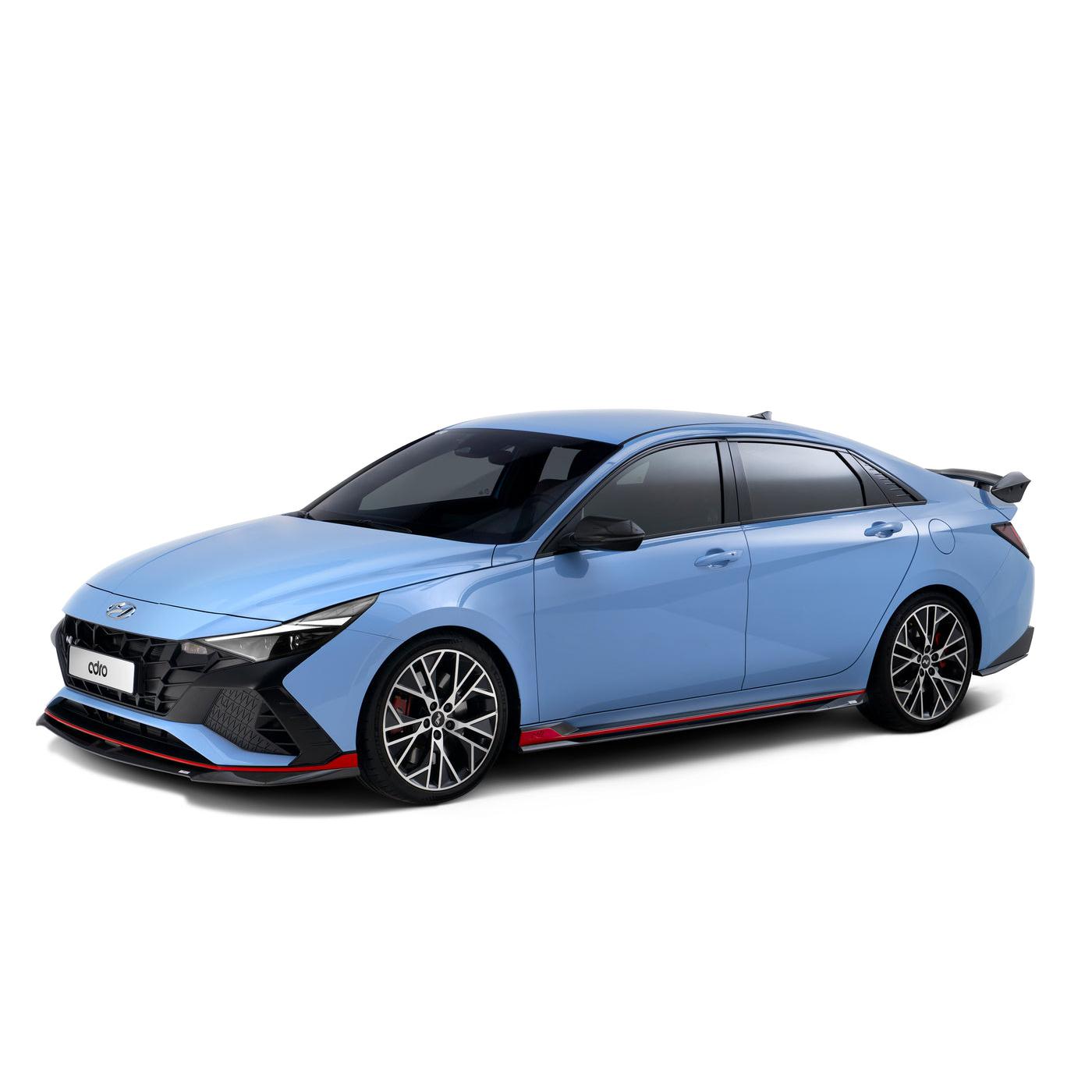 ADRO Hyundai Elantra N Carbon Fiber Side Skirt (2022-2023)