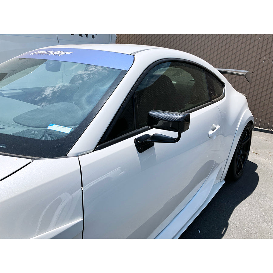 EVS Tuning Carbon GTLM Aero Mirrors (Silver) for Toyota GR86 / Subaru BRZ 2022+