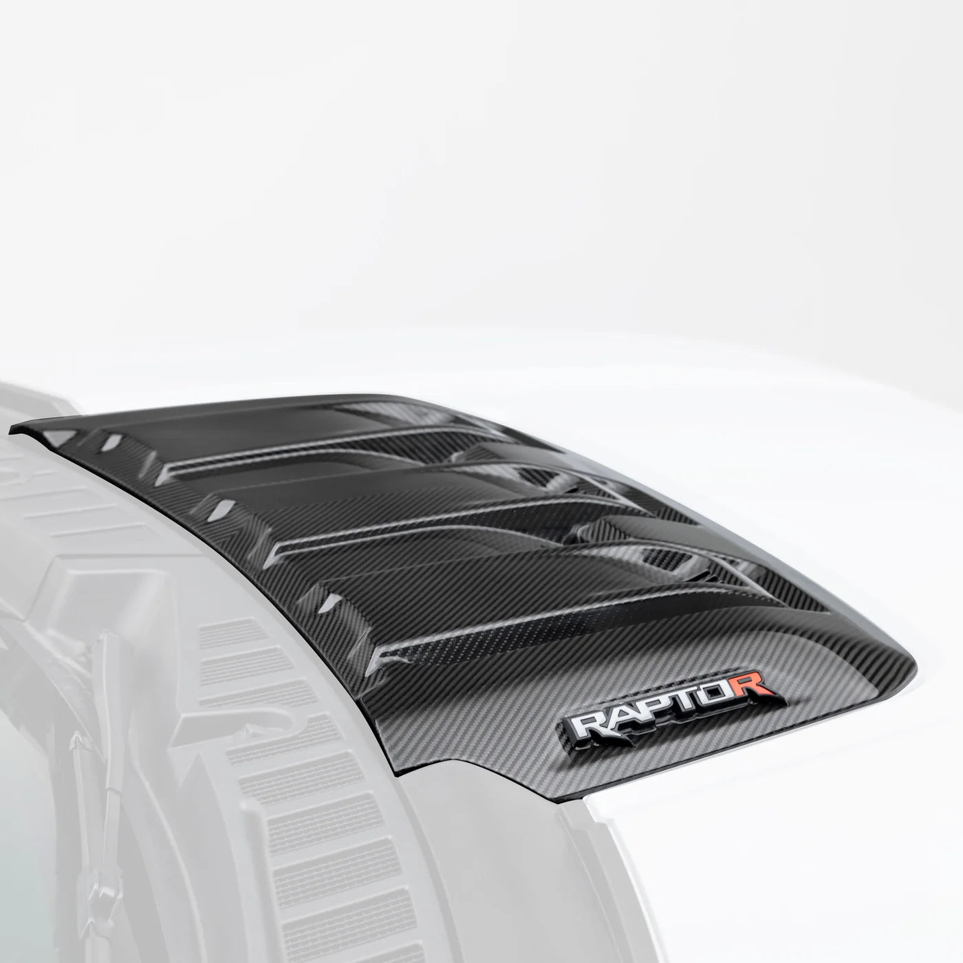 Vorsteiner Carbon Fiber Hood Trim Scoop  - 2023+ Ford F-150 Raptor R