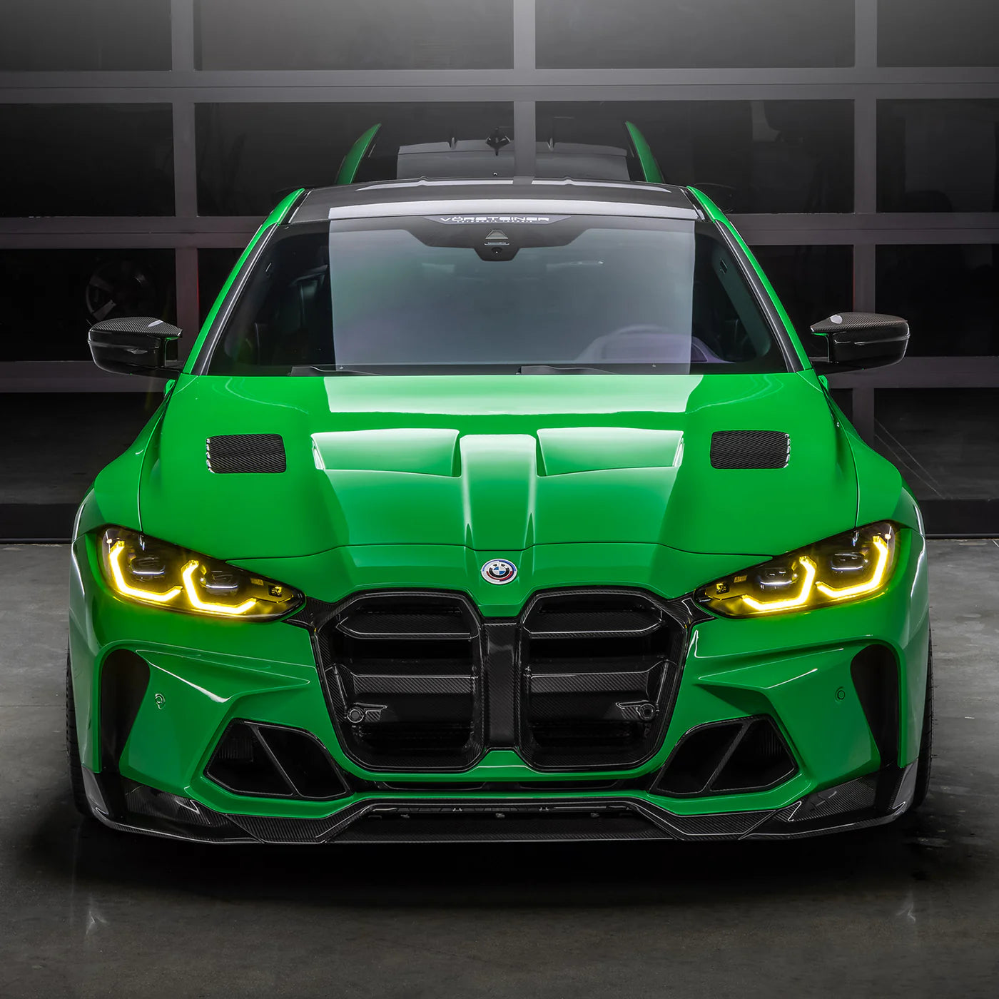 Vorsteiner Carbon Fiber V-Style Front Bumper - 2021+ BMW G80 M3/G82 M4