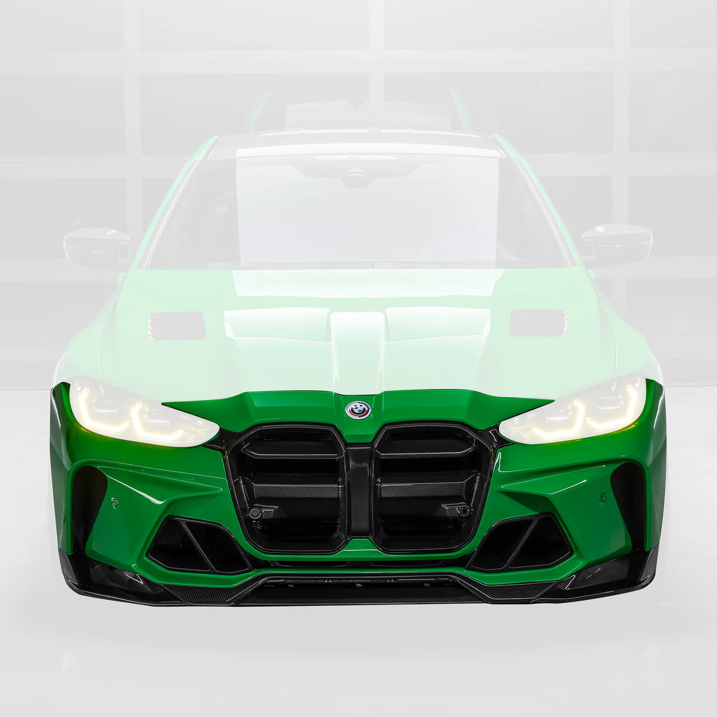 Vorsteiner Carbon Fiber V-Style Front Bumper - 2021+ BMW G80 M3/G82 M4