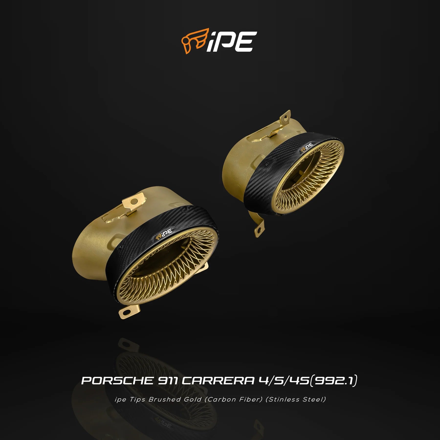 iPE Full Exhaust System for 2019-2025 Porsche 992 Carrera/Carrera S/Carrera GTS/Carrera 4/Carrera 4S/Daker