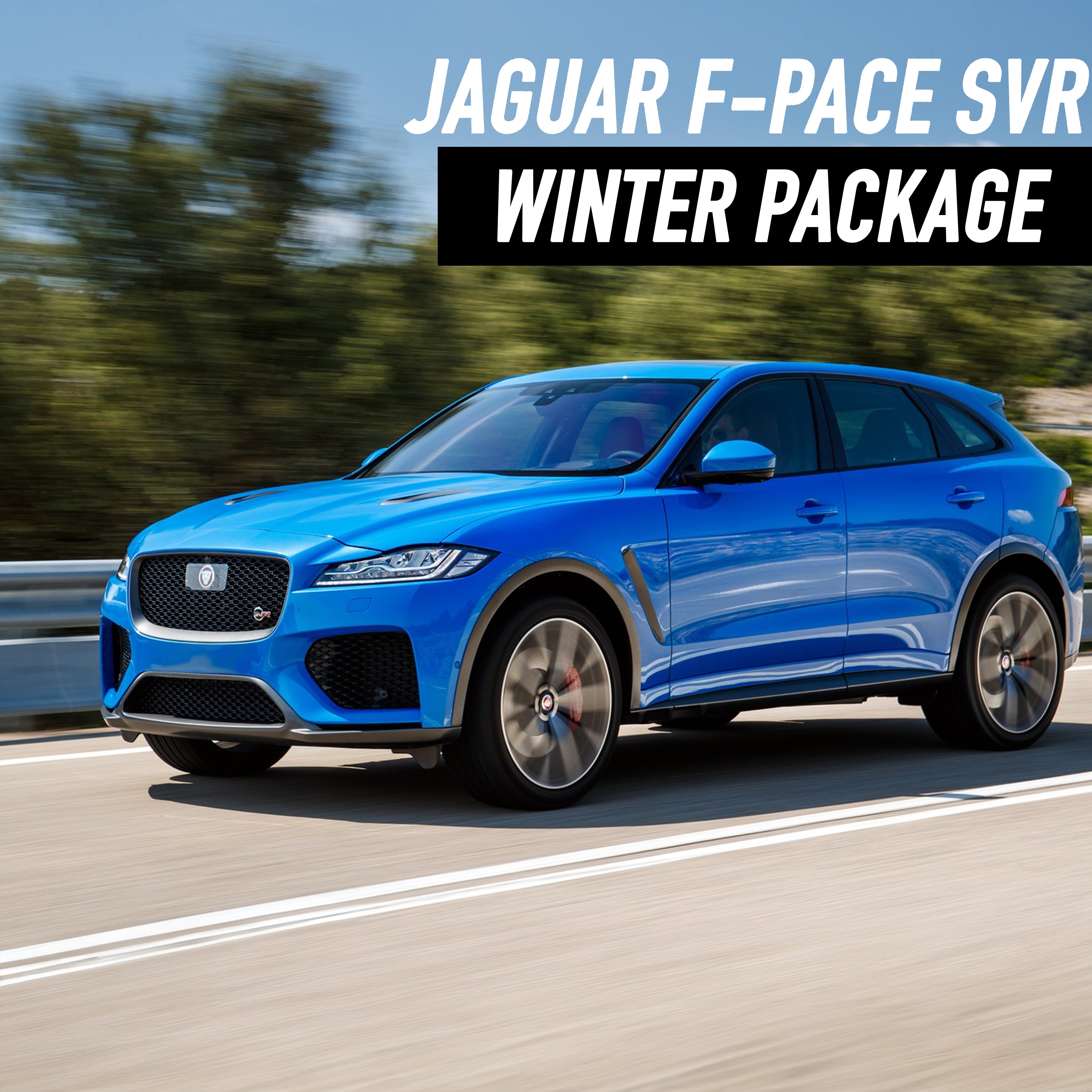 Jaguar F-Pace SVR Winter Package