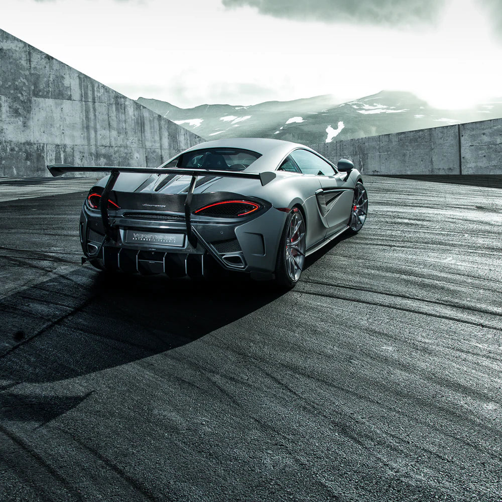 Vorsteiner VX Aero Carbon Fiber Wing Blade w/ Uprights  - 2015-2021 McLaren 570S