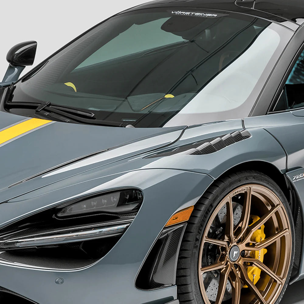 Vorsteiner Silverstone Edition Carbon Fiber Front Fenders w/ Integrated Vents  - 2017-2023 McLaren 720S (Coupe Only)