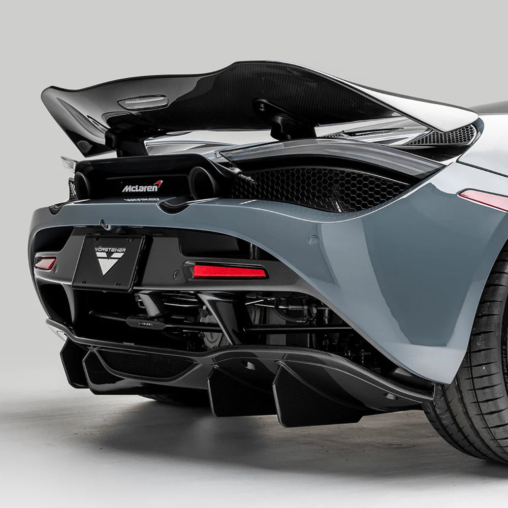 Vorsteiner Silverstone Edition Carbon Fiber Rear Diffuser  - 2017-2023 McLaren 720S