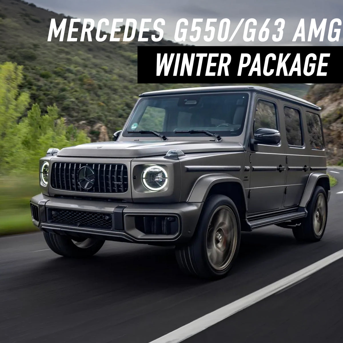 Mercedes-Benz G550/G63 AMG Winter Package