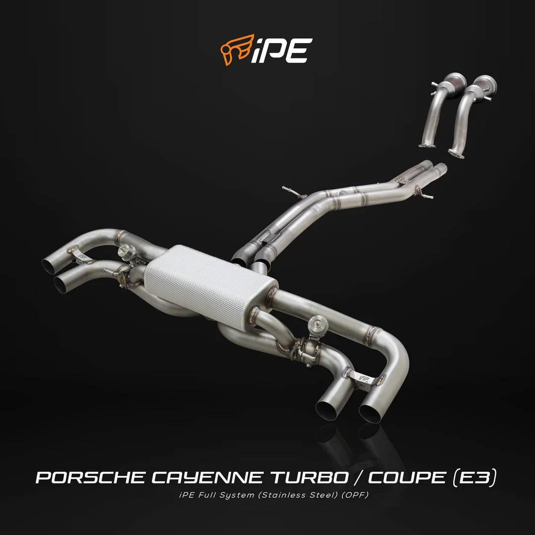 iPE Full Exhaust System for 2019+ Porsche Cayenne Turbo 4.0T
