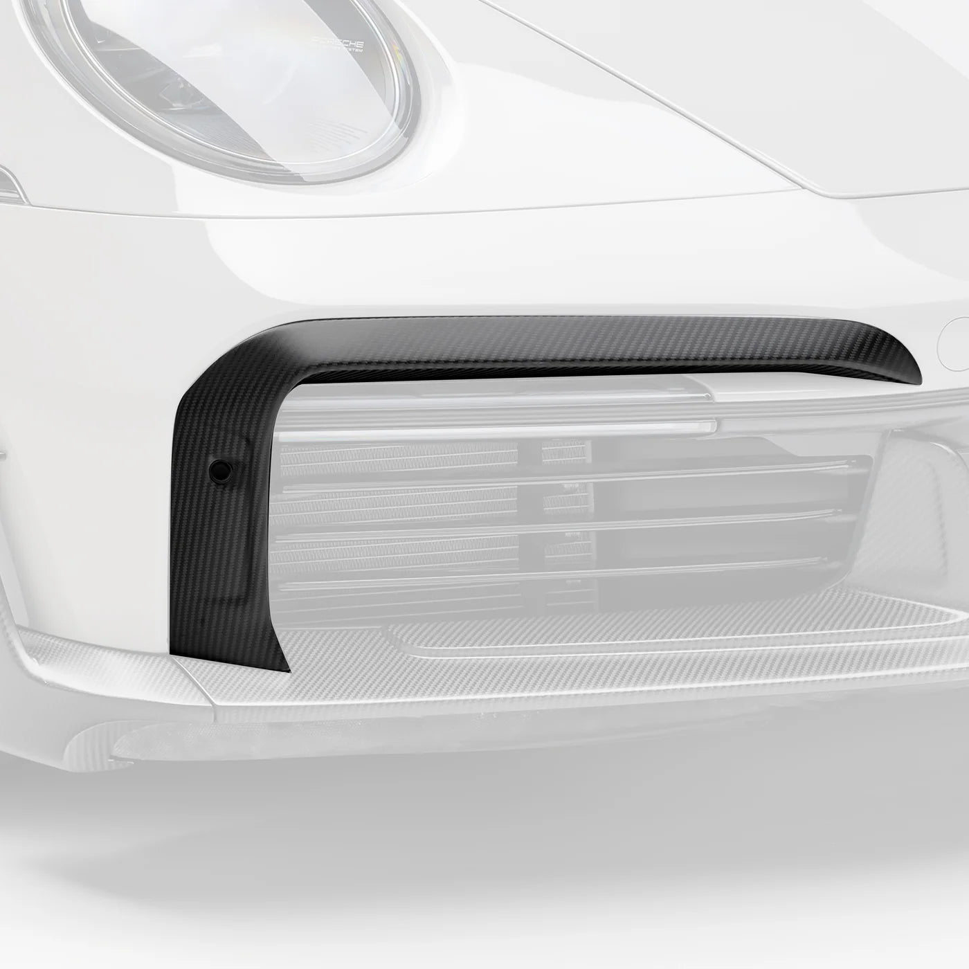 Vorsteiner Aero Carbon Fiber Front Intake Trim  - 2019+ Porsche 992.1 Turbo S