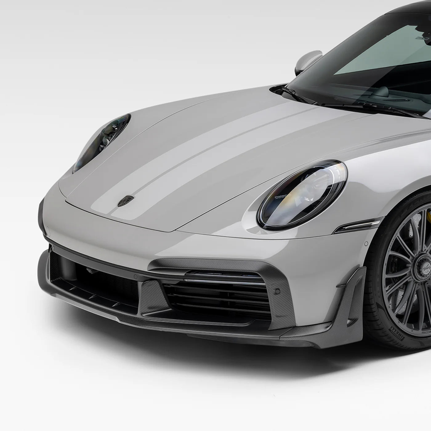 Vorsteiner Aero Carbon Fiber Front Spoiler w/ Winglets  - 2019+ Porsche 992.1 Turbo S