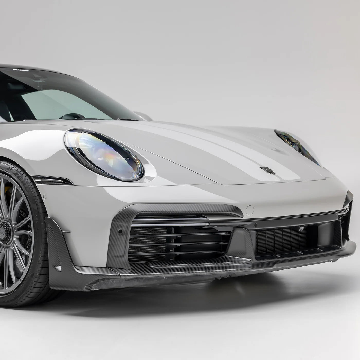 Vorsteiner Aero Carbon Fiber Front Spoiler w/ Winglets  - 2019+ Porsche 992.1 Turbo S