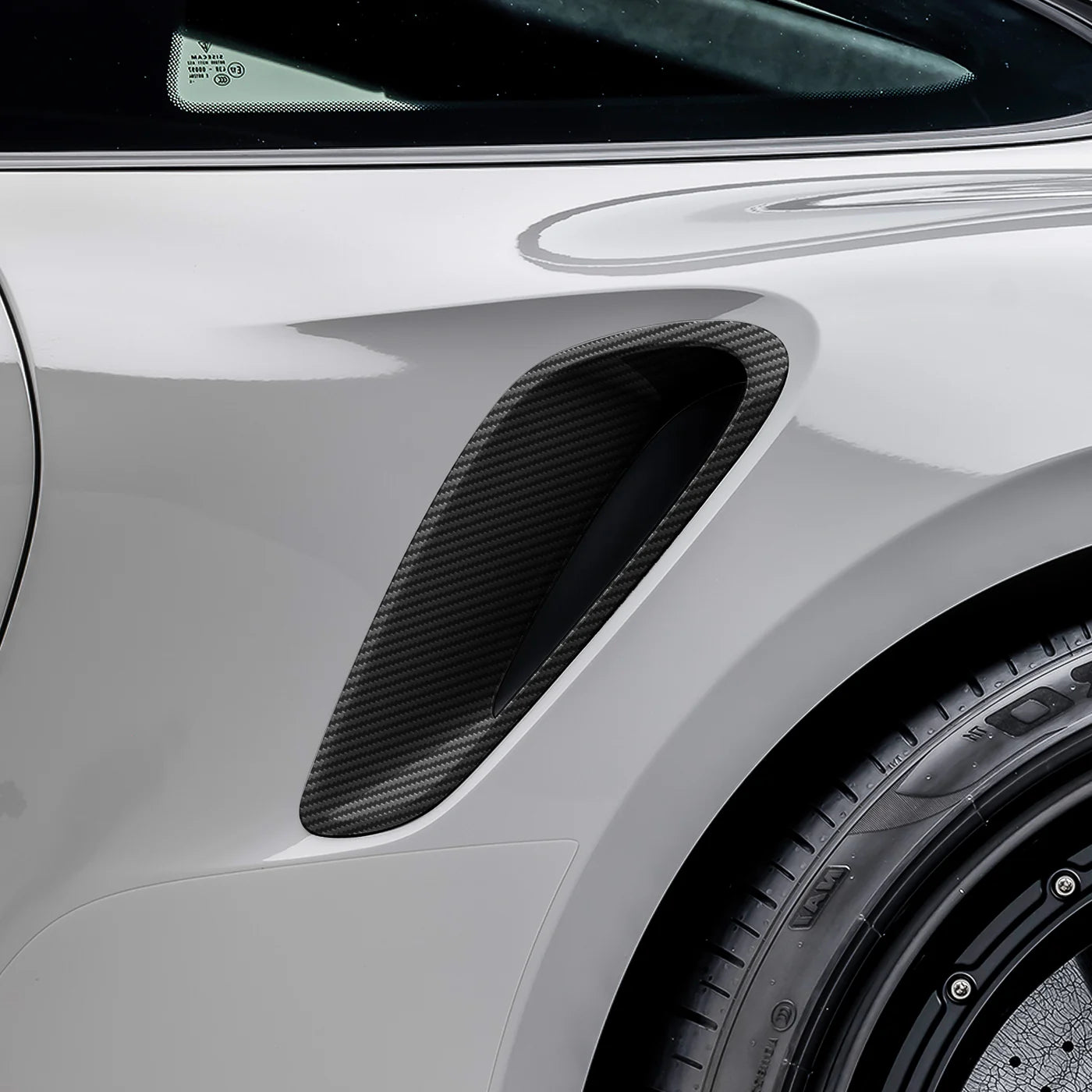 Vorsteiner Aero Carbon Fiber Side Intake Trim  - 2019+ Porsche 992.1 Turbo S