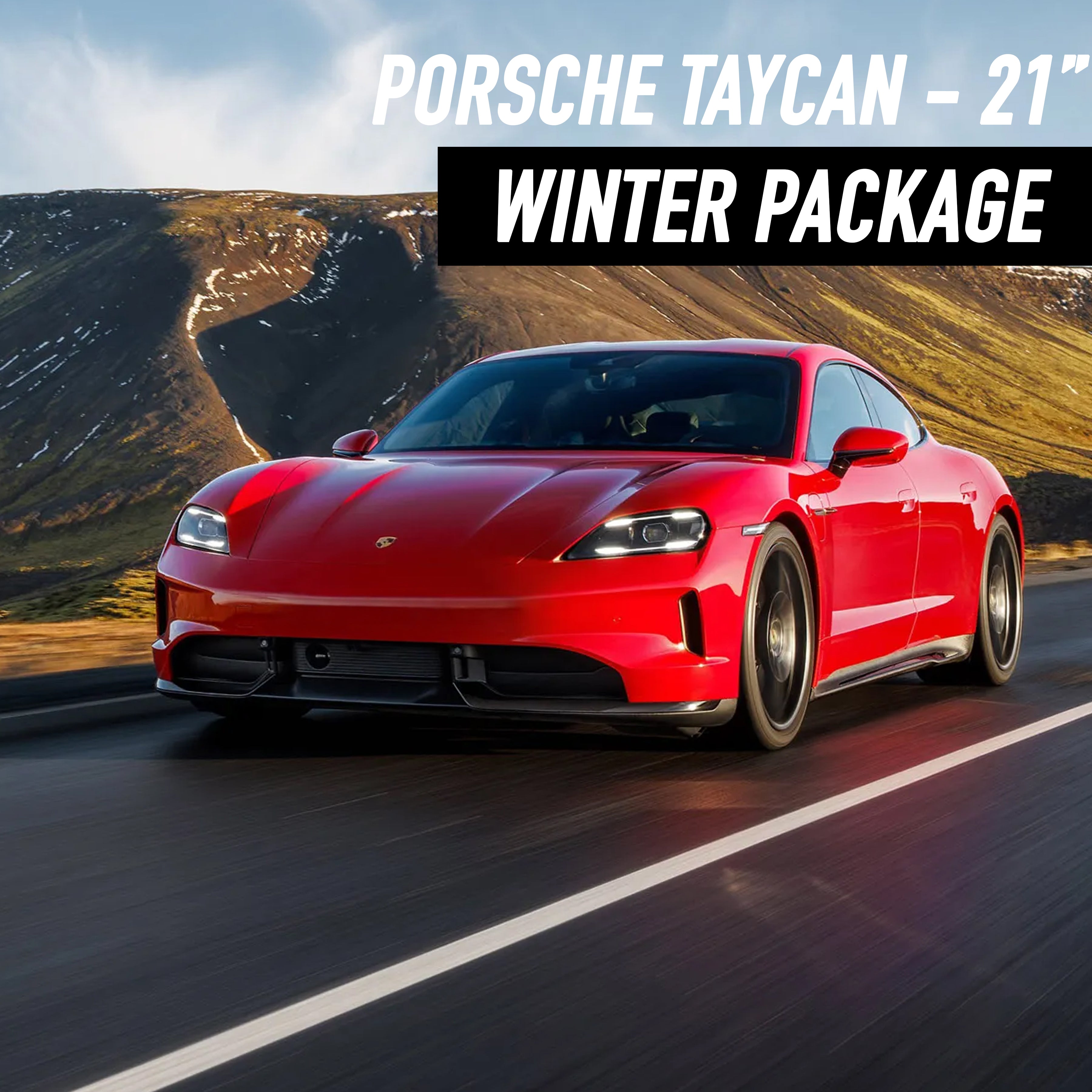 Porsche Taycan 21" Winter Package