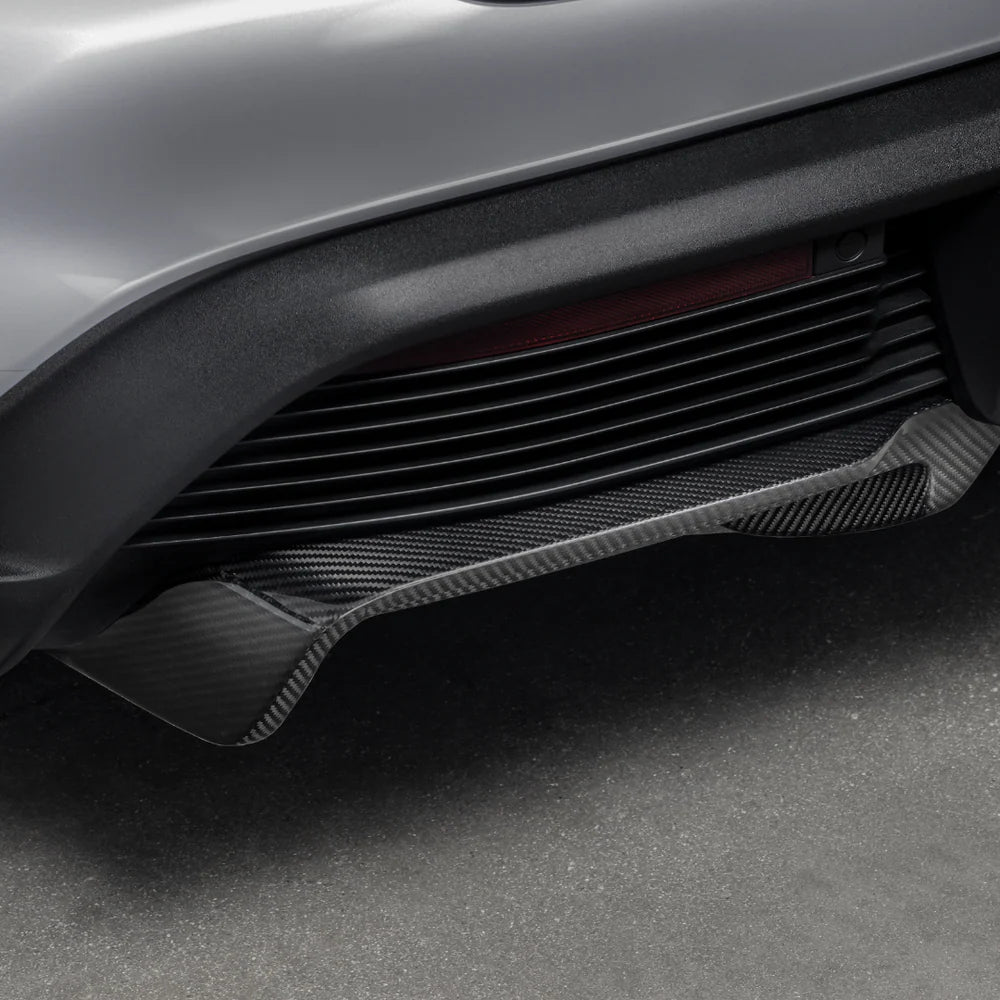 Vorsteiner GW9 Design Carbon Fiber Rear Diffuser   - 2020-2024 Porsche Taycan Turbo/S