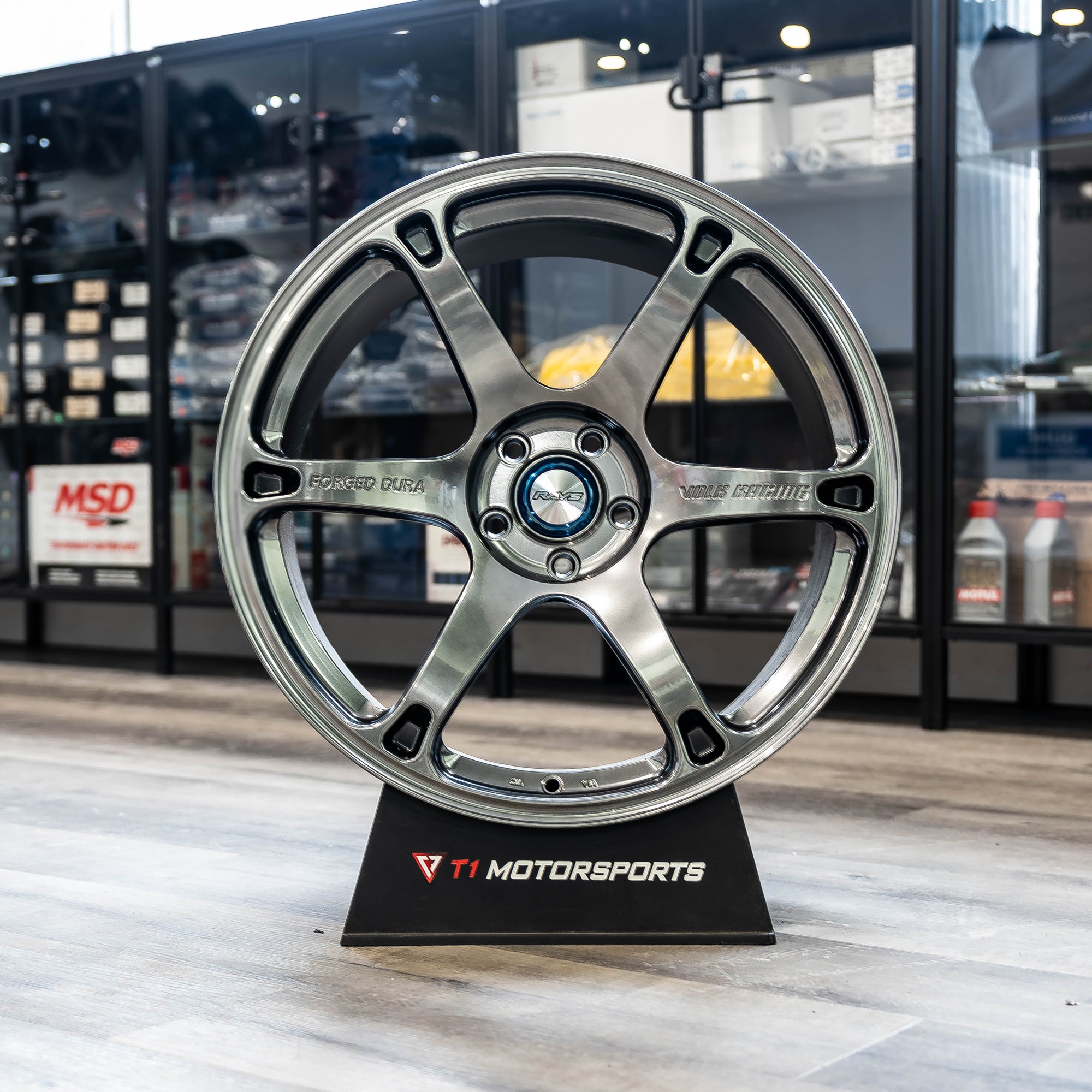 RAYS Volk Racing TE037 DURA - 20x10 +35 & 20x11 +15 / 5x114.3 - Brightening Metal Dark (R35 GT-R)