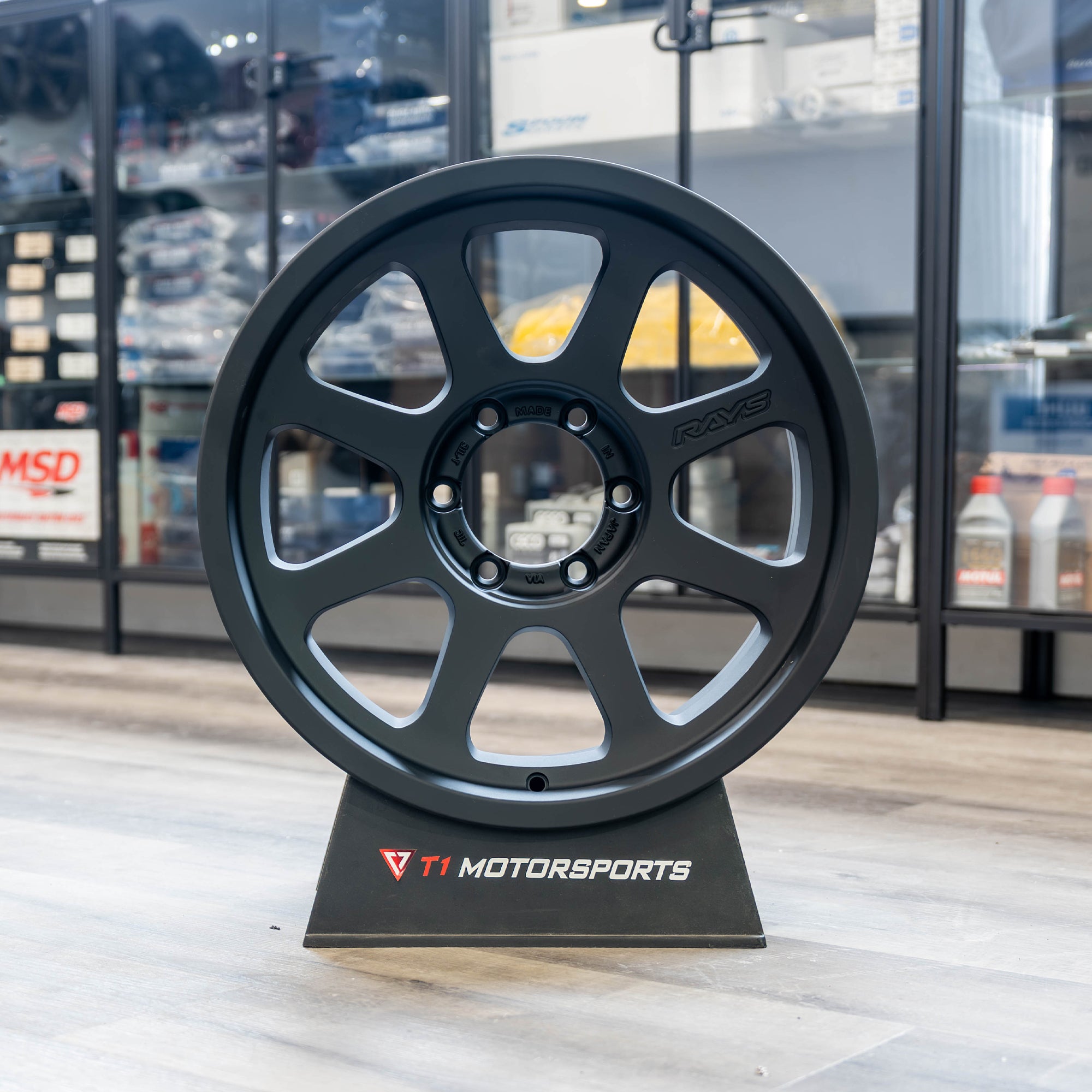 RAYS OFFROAD WHEELS D108 - 18x9 / 6x139.7 / +0 - Matte Black