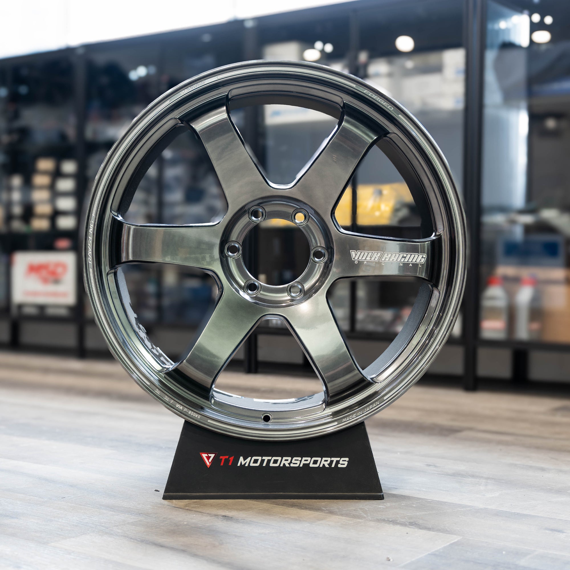 RAYS Volk Racing TE37 Ultra Large P.C.D - 22x9 / 6x139.7 / +20 - Brightening Metal Dark