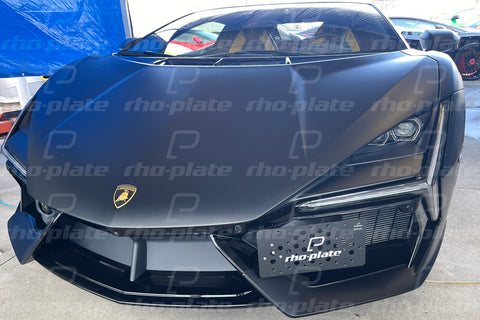 Rho-Plate V2 License Plate Relocator - Lamborghini Revuelto