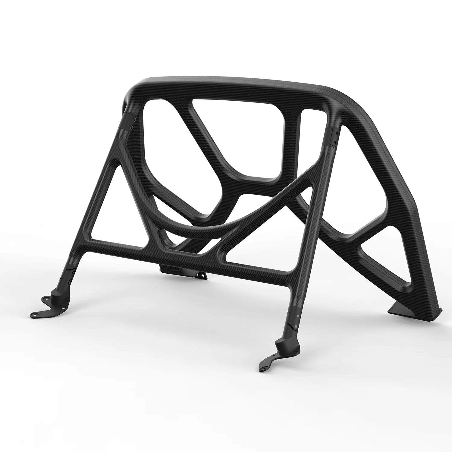 Silver Rocket SR Seamless Dry Carbon Fiber Roll Cage - 2022+ Porsche 992 GT3/GT3RS