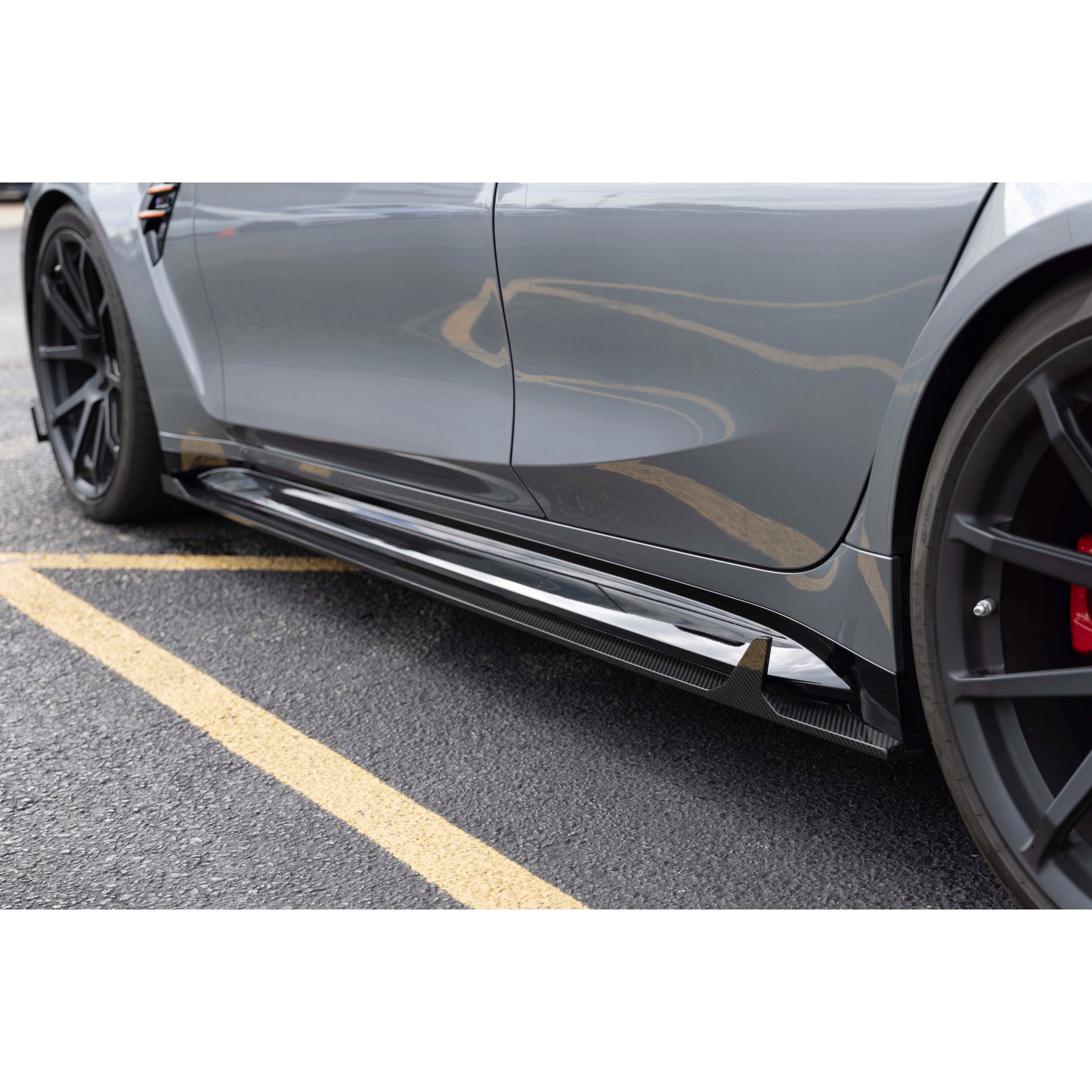 Dinan Carbon Fiber Side Skirts - 2021-2026 BMW G8X M3/M4