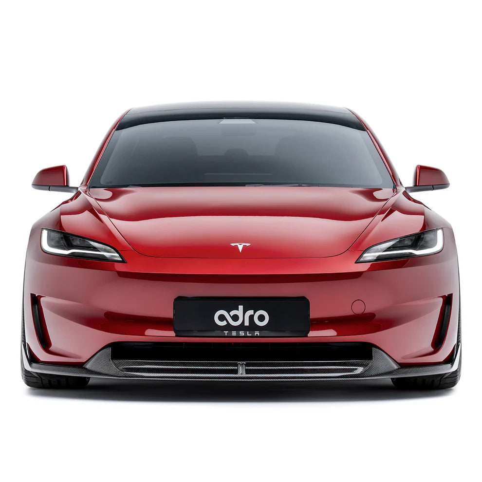 ADRO Tesla Model 3 Highland Performance Carbon Fiber Front Lip