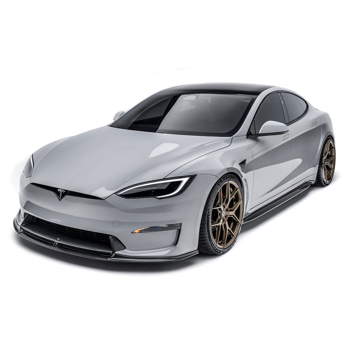 ADRO Tesla Model S Carbon Fiber Side Skirts