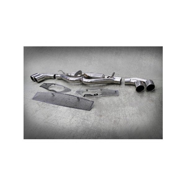 Tubi Style Alfa Romeo 4C Quad Tips Exhaust System