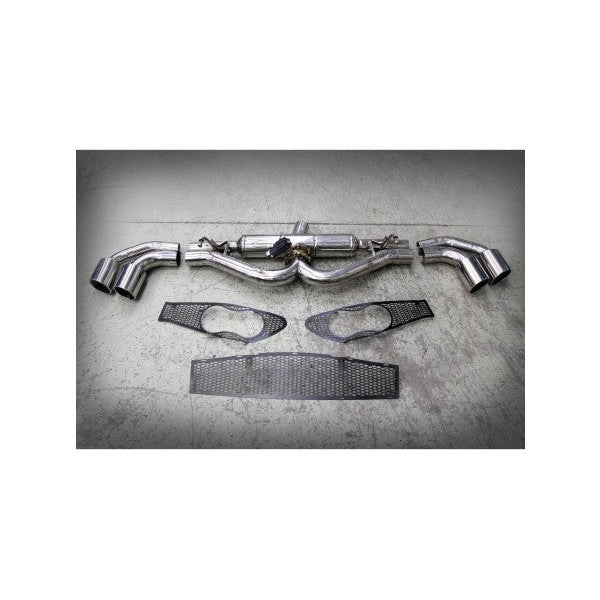 Tubi Style Alfa Romeo 4C Quad Tips Exhaust System
