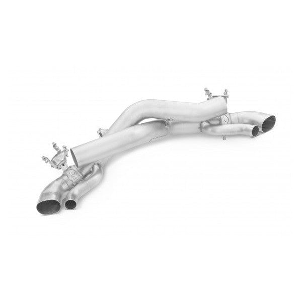 Tubi Style Porsche 911 Turbo & Turbo S 992 Straight Pipe Central Muffler