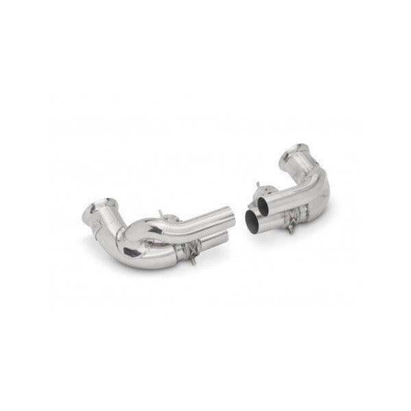 Tubi Style Porsche 911 GT3 & GT3RS 991 Lateral Straight Pipes Exhaust Kit with Valves