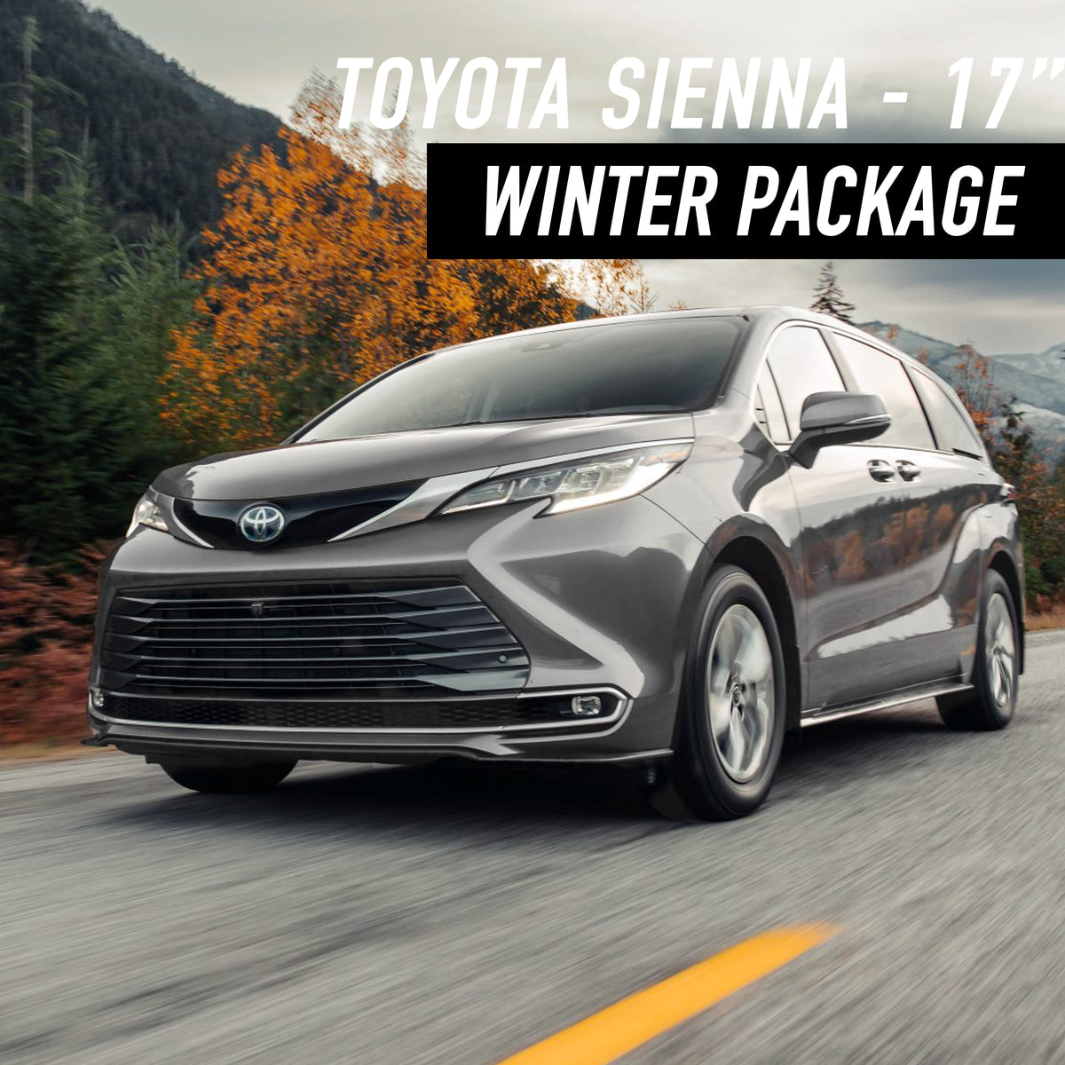 Toyota Sienna (2021+) 17" Winter Package