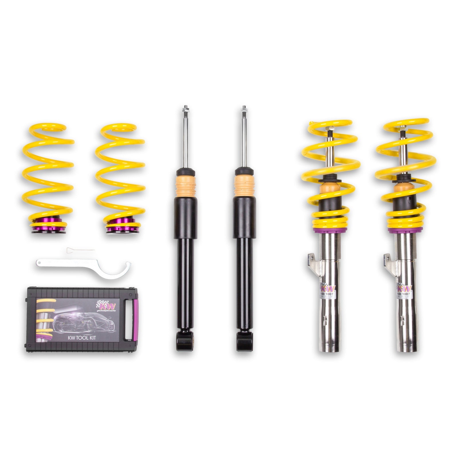 KW V2 Coilover Kit - 2015-2021 Volkswagen Golf VII 1.8T