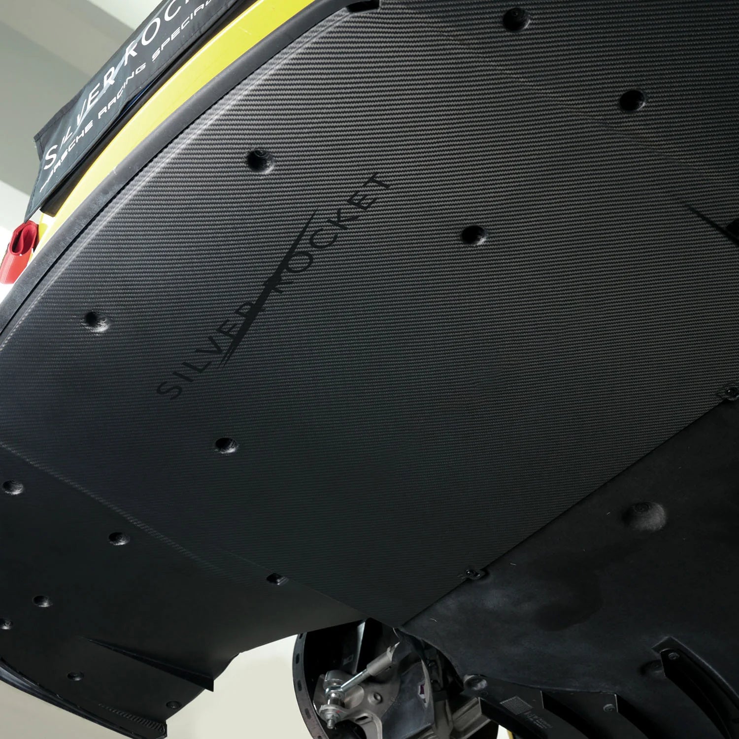 Silver Rocket SR Ultra Downforce Front Dry Carbon Fiber Aeroshield - 2022+ Porsche 718 Cayman GT4RS