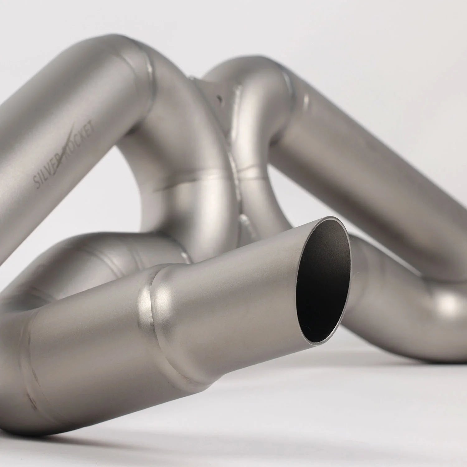 Silver Rocket SR 3200G One-Piece Titanium Ultralight Race Pipe - 2022+ Porsche 718 Cayman GT4RS/Spyder RS/Clubsport