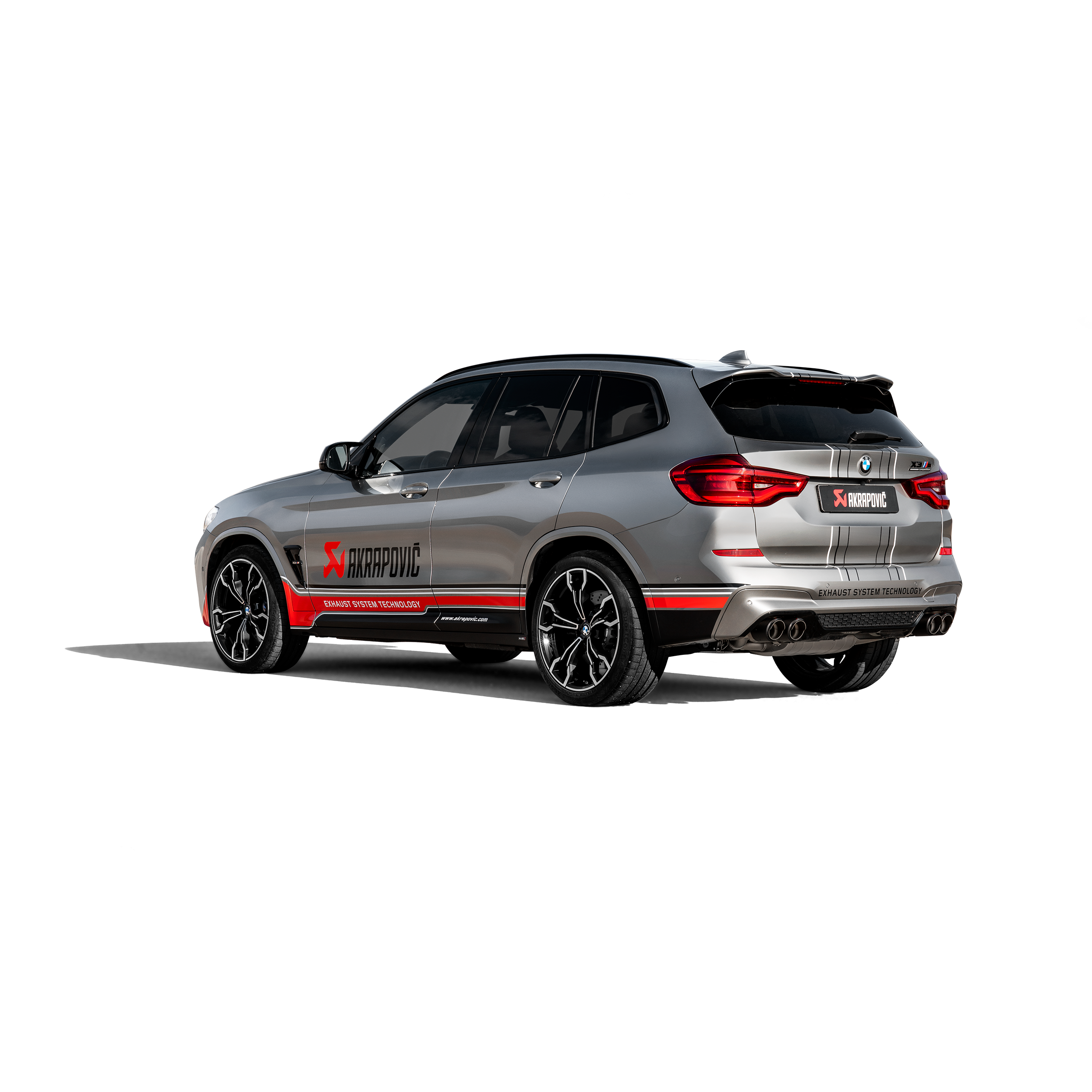 Akrapovič Slip-On Line Exhaust (Titanium) - 2020-2024 BMW X3M/X4M Competition (F97)