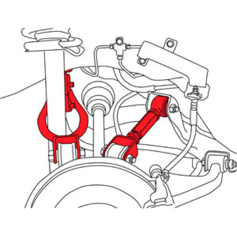 SPC Performance 89-94 Nissan 240SX/90-96 300ZX Rear Adjustable Control Arms