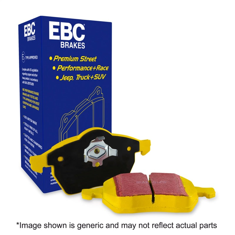 EBC 03-06 Mercedes-Benz CL55 AMG 5.4 Supercharged Yellowstuff Front Brake Pads - T1 Motorsports