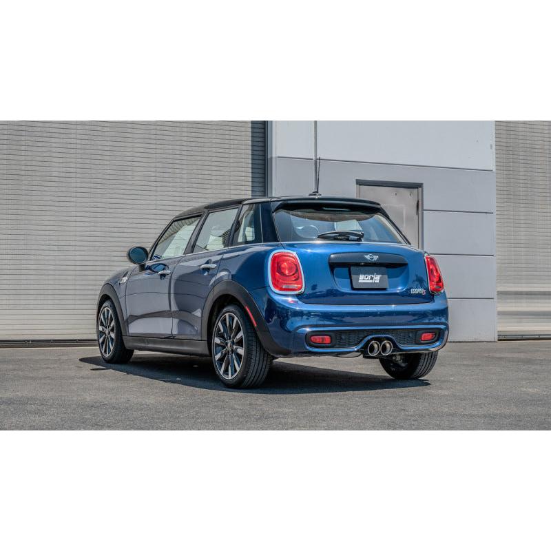 Borla S-Type Axle-Back Exhaust System - 2014-2024 Mini Cooper S (F55)