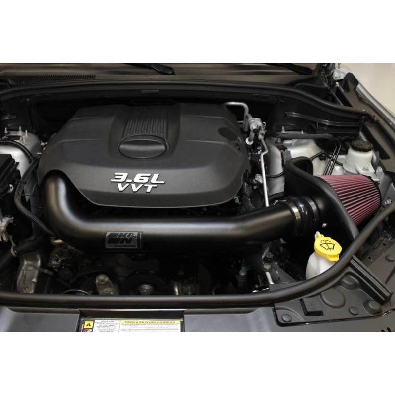 K&N High Flow Performance Intake Kit 11 Jeep Grand Cherokee 3.6L V6 / 11 Dodge Durango 3.6L V6