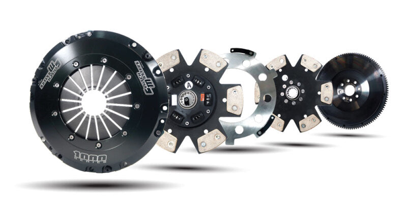 Clutch Masters 2011 Dodge Challenger 1000 Series Twin Disc Clutch Kit w/ Aluminum Flywheel