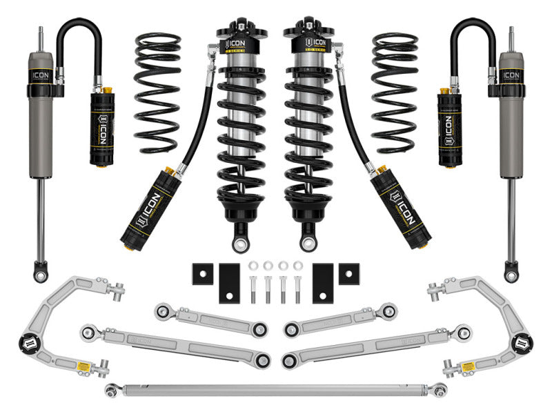 ICON 23-24 Toyota Sequoia 3-4.25in Stage 1 3.0 Suspension System - Billet